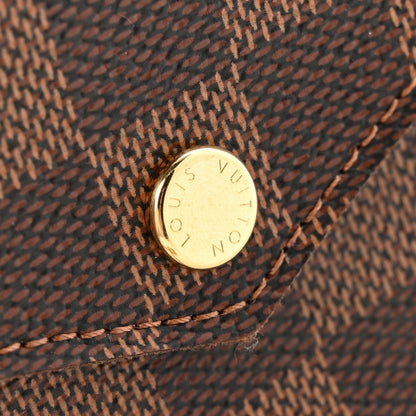 Damier Ebene Pochette Felicie Chain Wallet
