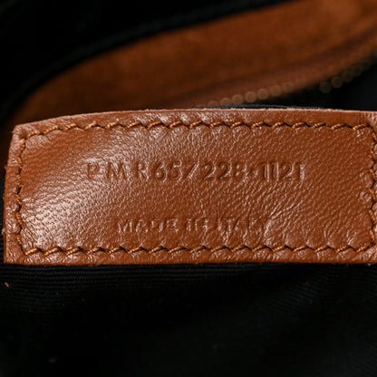 Calfskin Crocodile Embossed Le 5 A 7 Hobo Black