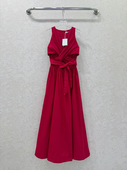 Zimmerma Tie-Up Vest Dress 353090