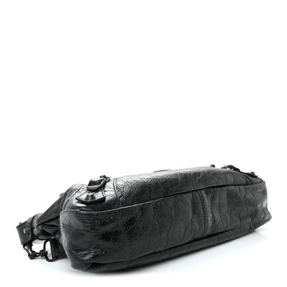 Agneau Arena Classic Hardware Le City First Bag Black