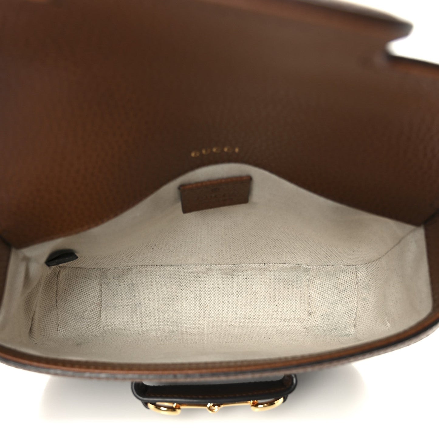 New Denim GG Monogram Dollar Calfskin Web Mini Horsebit 1955 Shoulder Bag Blue Tea Cuir Epilog