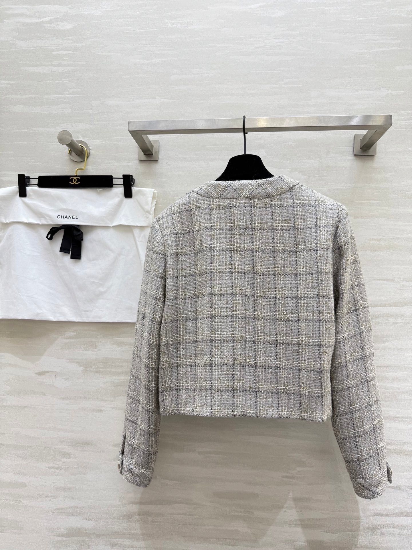 CC 26s Classic Jacket Beige-Grey Tweed 352293