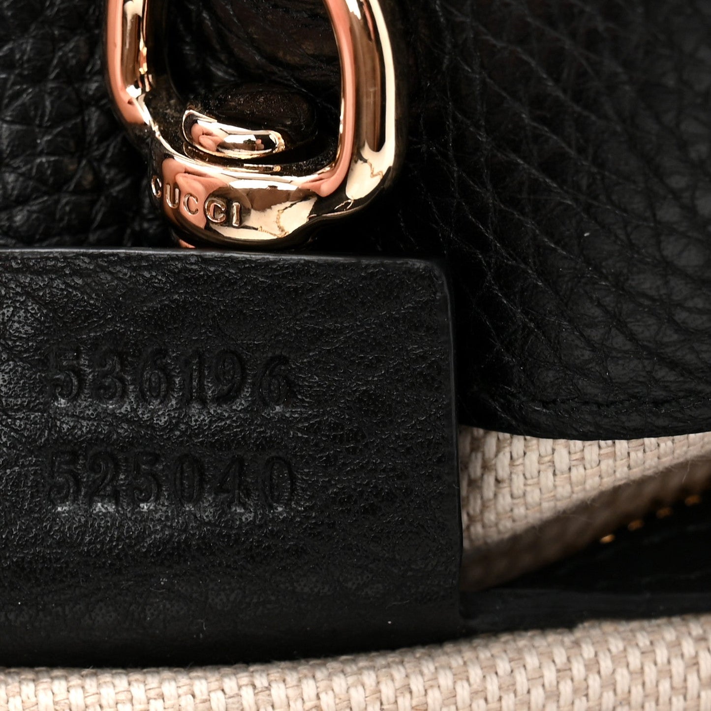 Pebbled Calfskin Medium Soho Chain Shoulder Bag Black