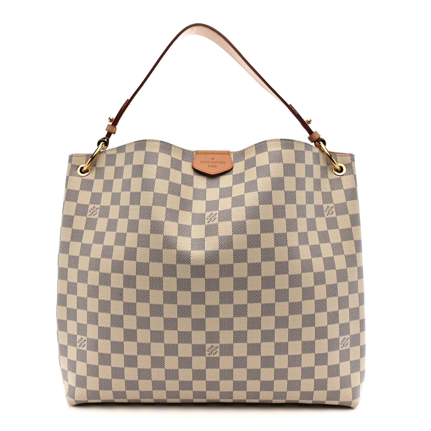 Damier Azur Graceful MM Rose Ballerine