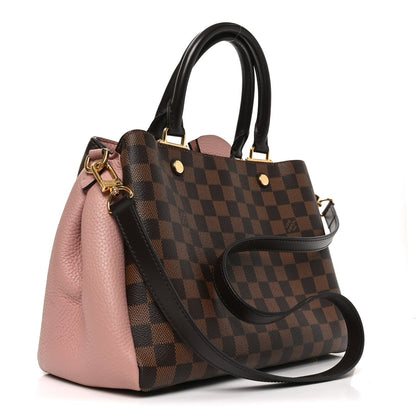 Damier Ebene Cuir Taurillon Brittany Magnolia