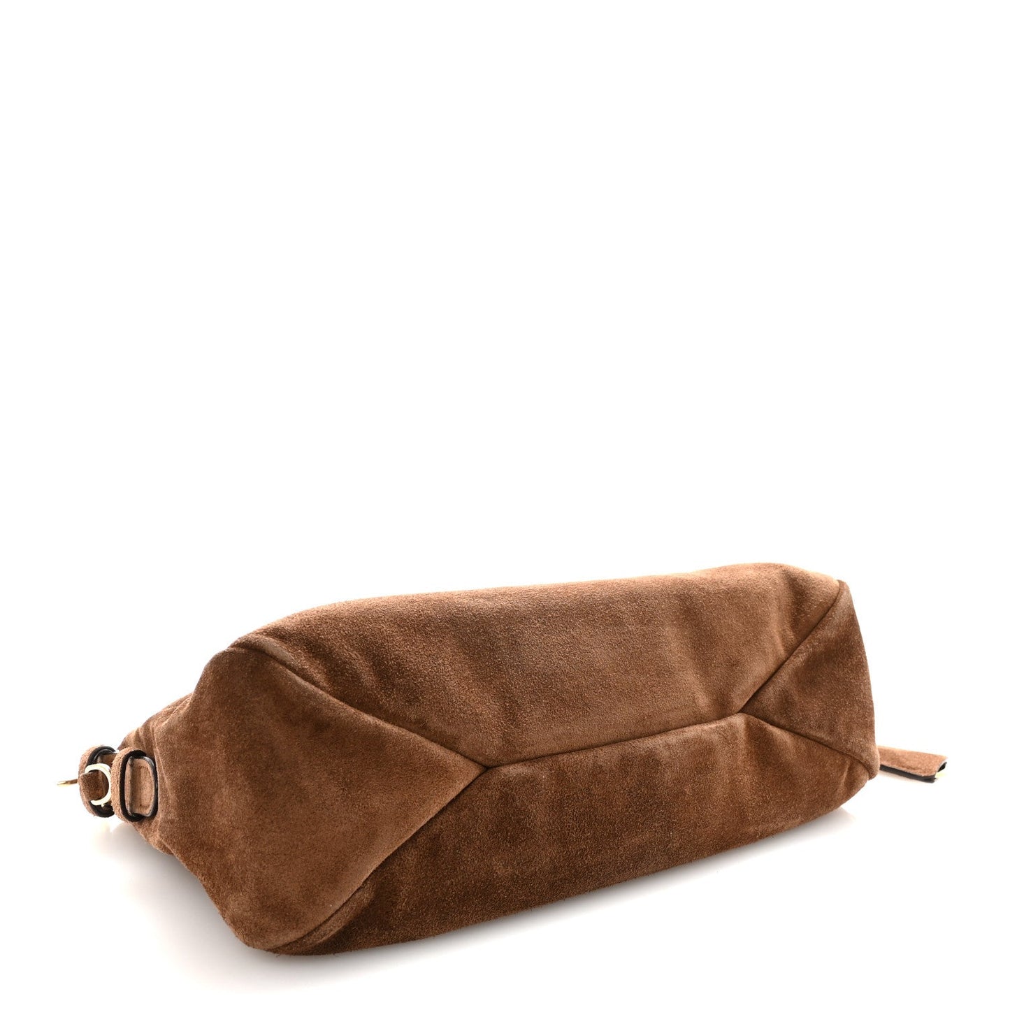 Scamosciato Suede Medium Aimee Shoulder Bag Cacao