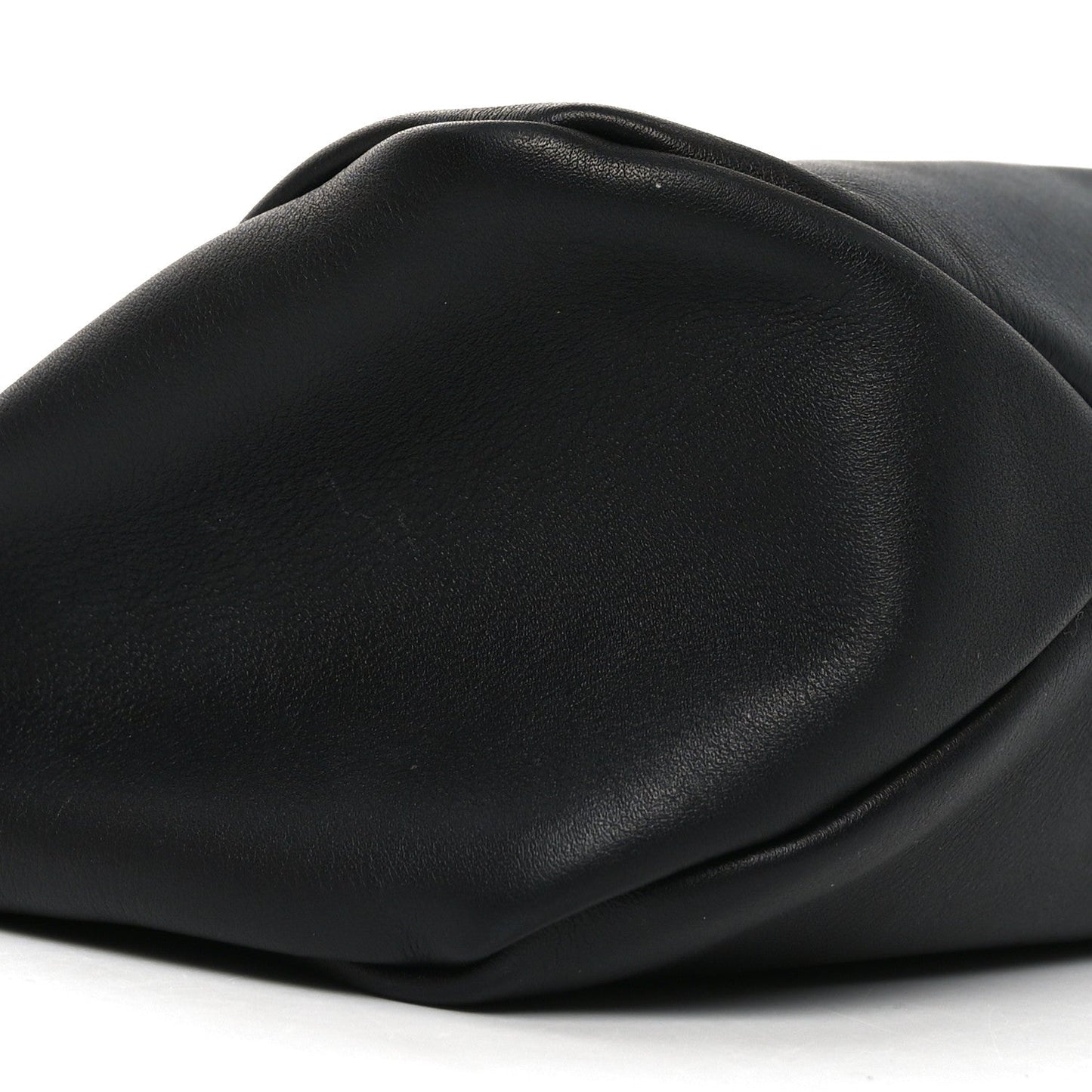 Soft Calfskin Large Aimée Shoulder Bag Black