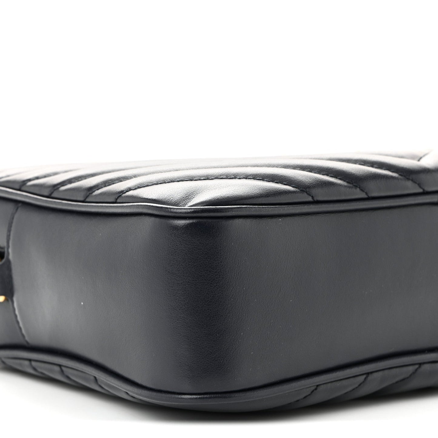 Calfskin Matelasse Monogram Lou Camera Bag Navy