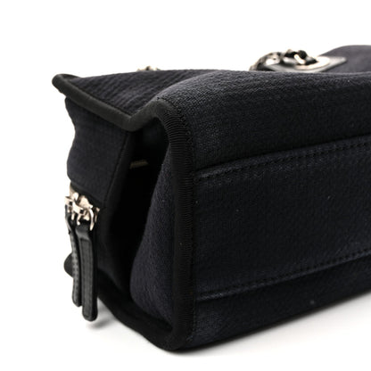 Mixed Fibers Deauville Bowling Bag Black