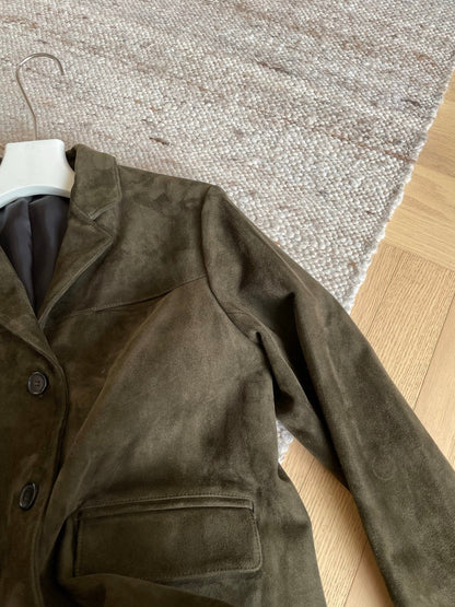 PRADA 25S SUEDE JACKET 401