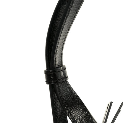 Textured Calfskin Small Horsebit 1955 Shoulder Bag Black