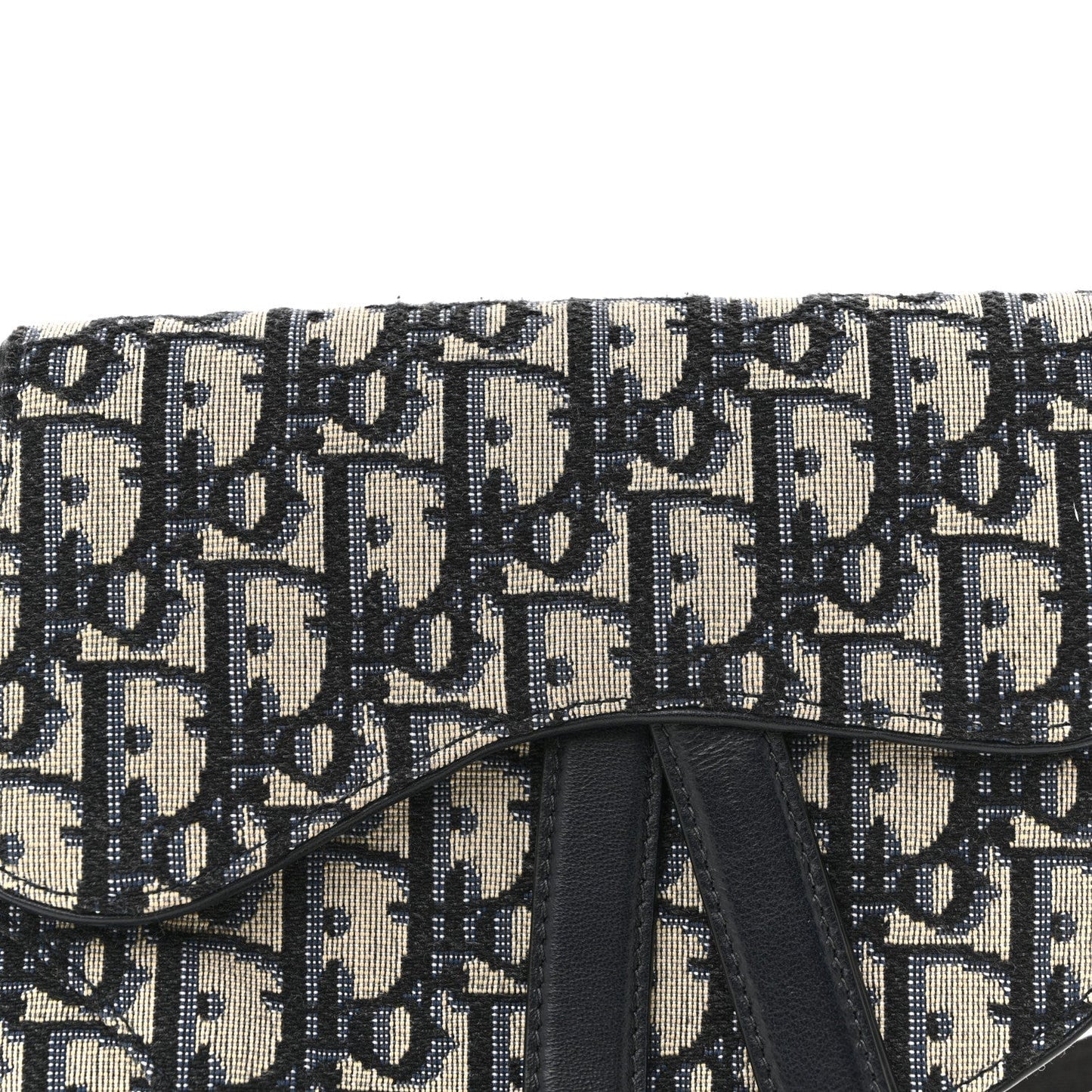 Oblique Saddle Belt Pouch Blue