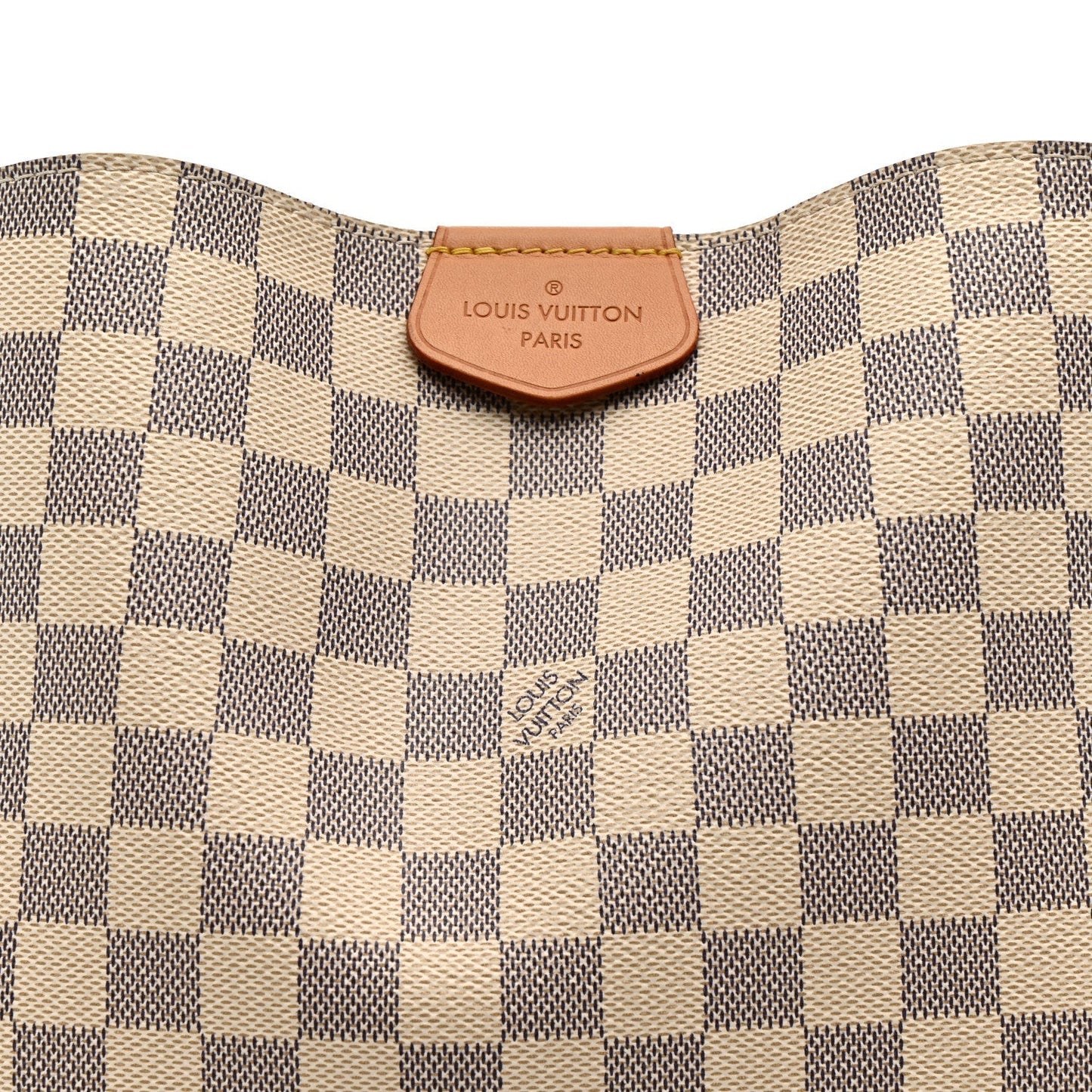 Damier Azur Graceful MM Rose Ballerine
