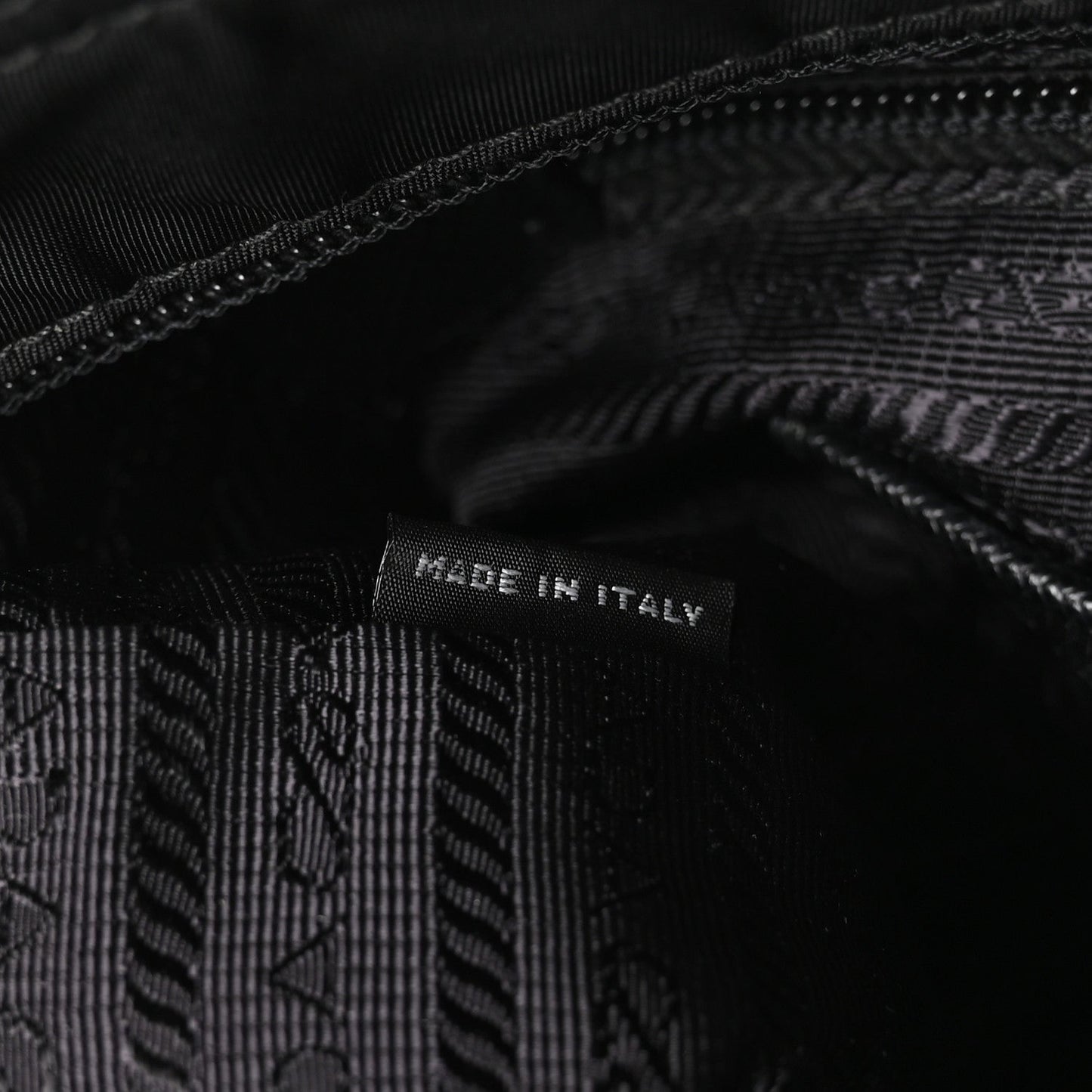 Nylon Vela East West Shopper Tote Black