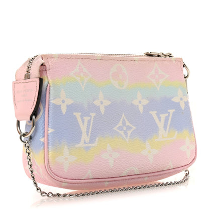Monogram Escale Mini Pochette Accessories Pastel
