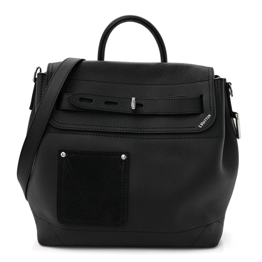 LV Touch Calfskin Steamer 30 H38 Black
