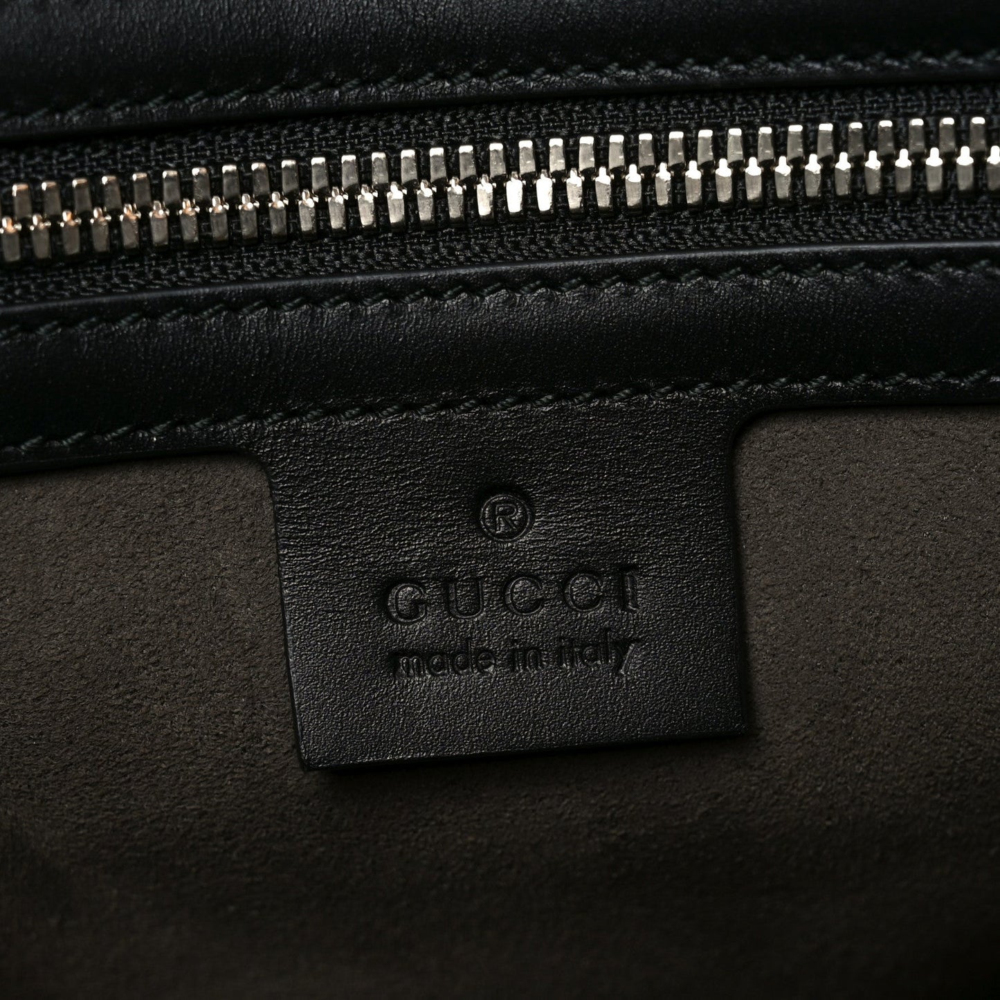 GG Supreme Monogram Selleria Calfskin Medium Duffle Beige Ebony Black