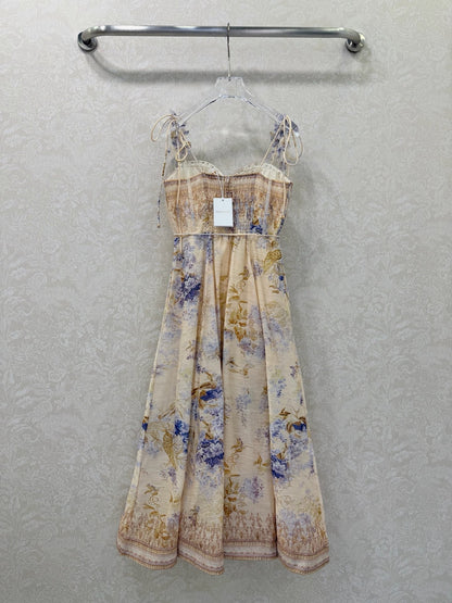 Zimmerma Dress With Rhinestone Embellishments 353092