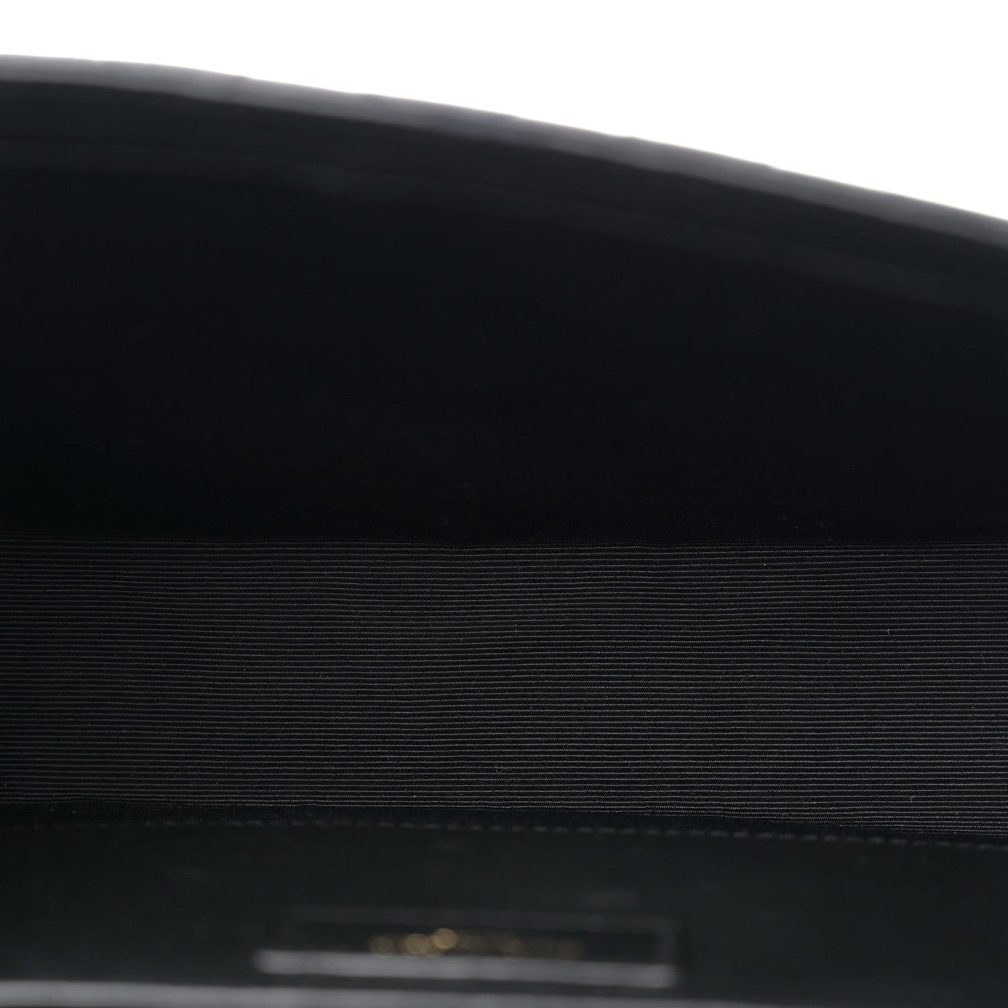 Grain De Poudre Textured Mixed Matelasse Triquilt Medium Monogram Satchel Black
