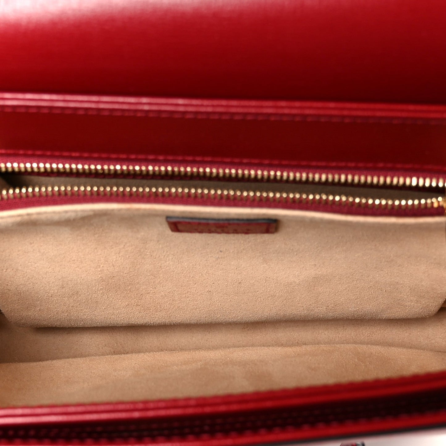 Azalea Calfskin Horsebit 1955 Shoulder Bag New Cherry Red