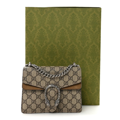 GG Supreme Monogram Mini Dionysus Shoulder Bag Taupe