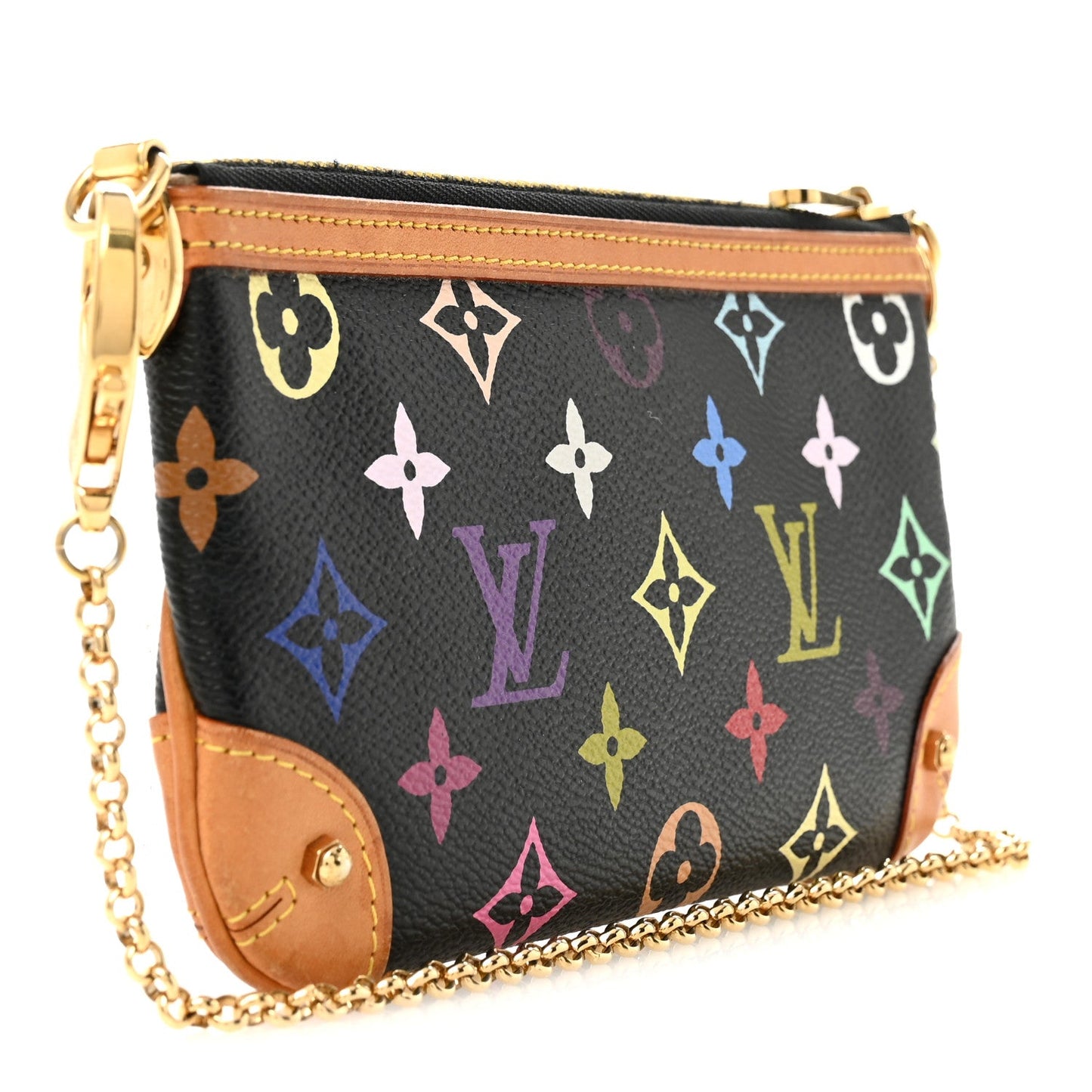 Monogram Multicolor Pochette Milla MM Black