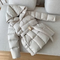 MAX MARA 25S MEDIUM-LENGTH DOWN COAT 173