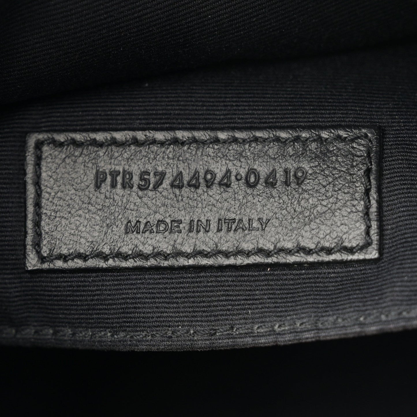 Calfskin Matelasse Monogram Lou Camera Bag Black