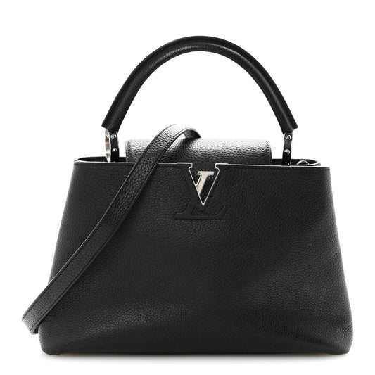 Taurillon Capucines PM Black