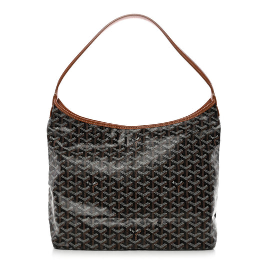 Goyardine Boheme Hobo Black Gold