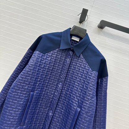 Moncler 25 Jacket Navy Polyester