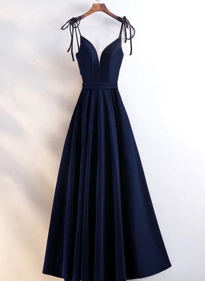 omberprom Beautiful Straps Long Prom Dress V-neckline Party Dress Bridesmaid Dress Evening Dress Wholesale