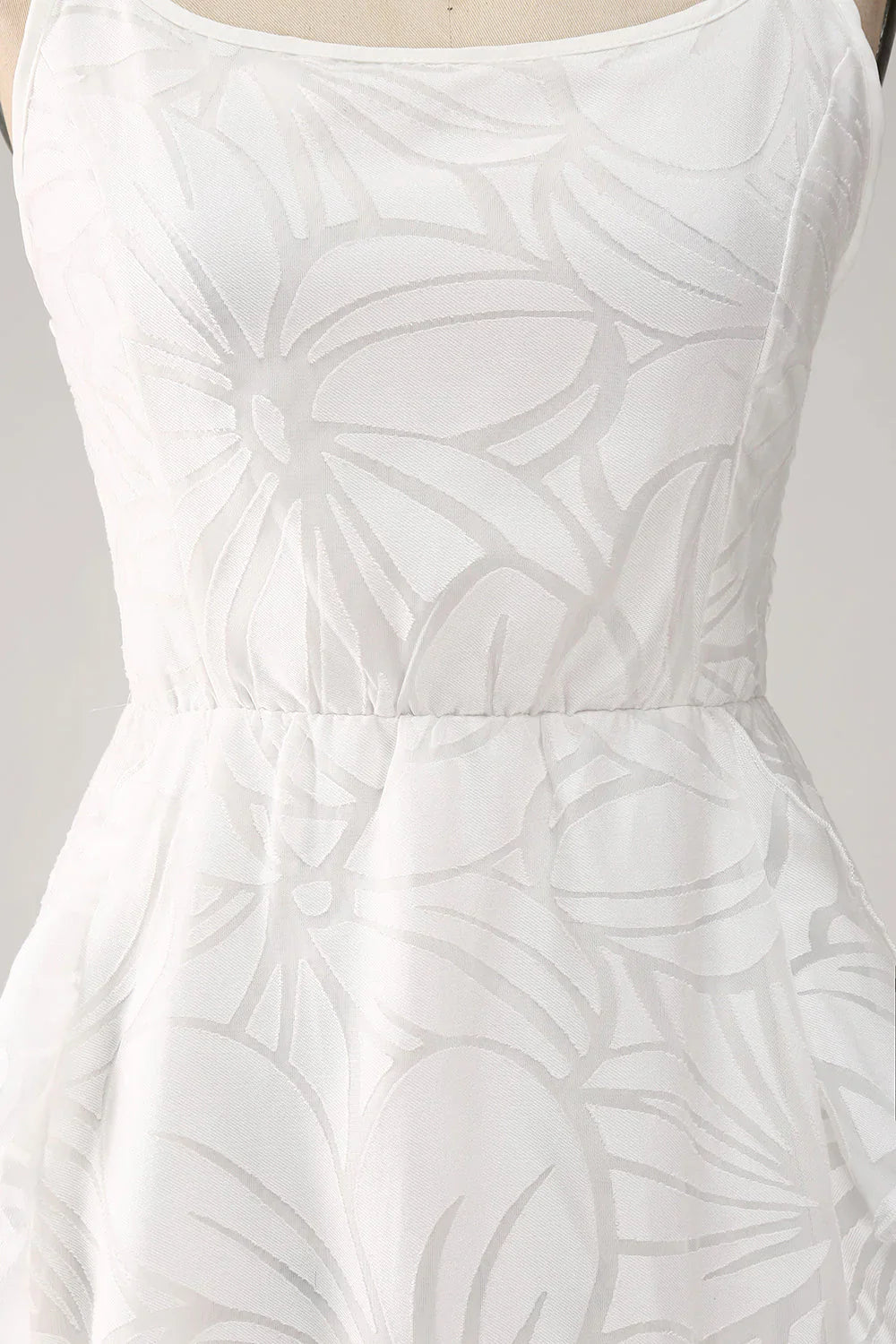 omberprom Short Homecoming Dresses Graduation Dress Cute A-Line Spaghetti Straps