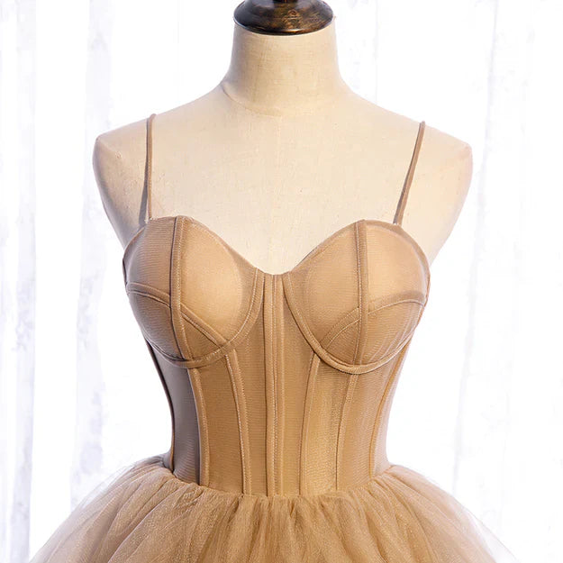 omberprom Tulle Sweetheart Straps Long Ball Gown Prom Dress Party Dress A Line Floor Length Wholesale