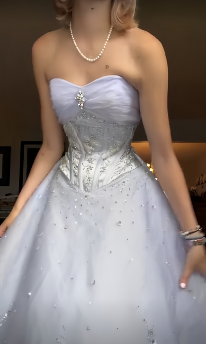 Charming Lilac Floral A-line Long Prom Dresses Birthday Party Dress,AST2087