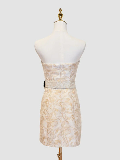 Charming Popular Floral Short Homecoming Dresses School Event Dress,AST2068