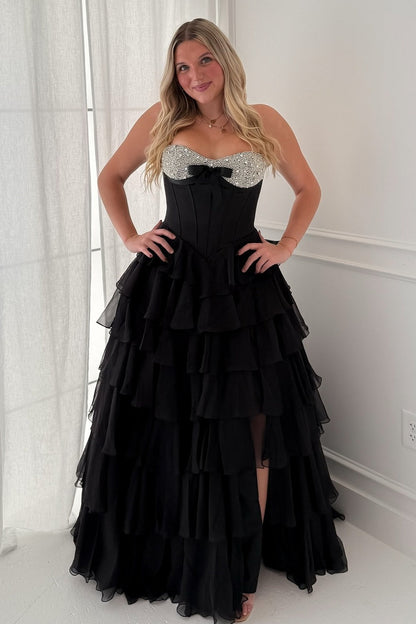 Cute A Line Sweetheart Pink Corset Prom Dress with Beading Ruffles