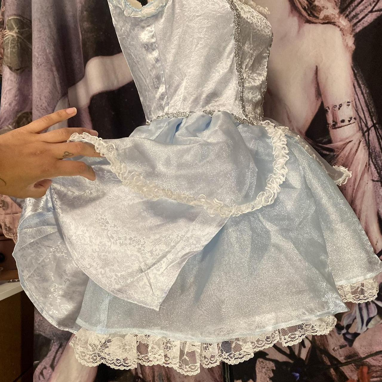Cute Satin Lace Blue Short Graduation Homecoming Dress 18th Birthday Dress Y9885