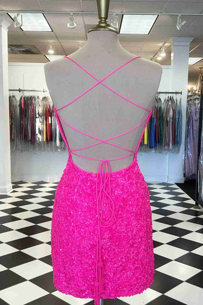 PM245,Bodycon sequin homecoming dresses tight cocktail dress
