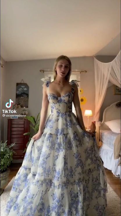Fairy A-Line Chiffon Prom Dress Senior Prom Dresses
