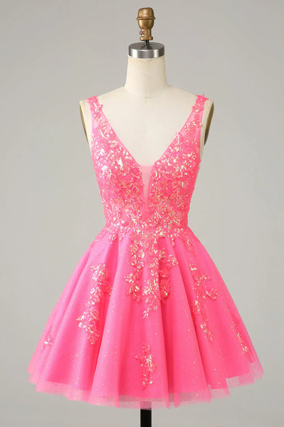 omberprom Short Homecoming Dress Green A Line Graduation Dress Charming Prom Dress