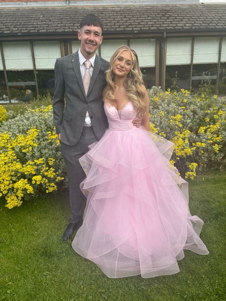 Pretty A Line Spaghetti Straps Light Pink Tulle Long Prom Dress,Evening Dress GG1822