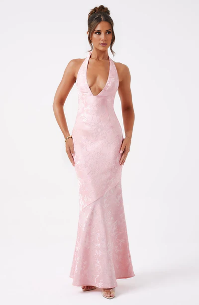 omberprom Elegant Formal Women's Dresses V Neck Mermaid Long Prom Dress Formal Evening Dress