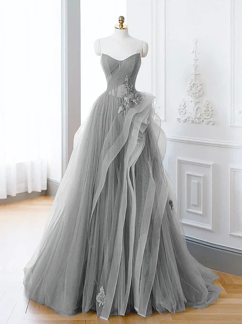 omberprom A-Line Long Evening Dress Off Shoulder Long Prom Dress Lace Prom Dresses