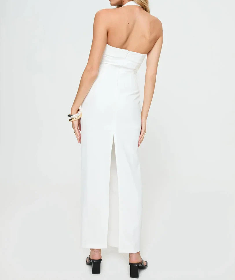 Elegant Strapless Halter Cocktail Dress Simple Party Dress Formal Dress Wholesale