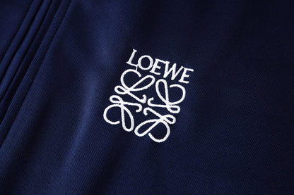 Loewe Anagram Track Jacket Blue Cotton