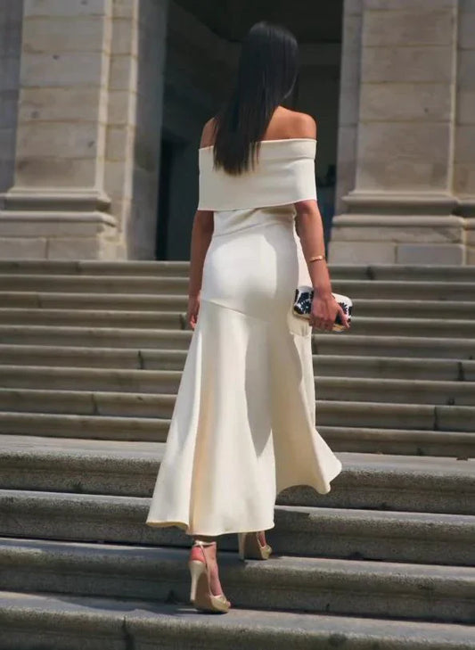 omberprom Elegant Off Shoulder Formal Party Dress Charming Evening Dress Women's Dresses Wholesale