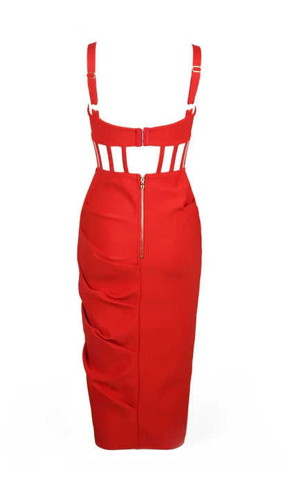Elegant Red Straps Simple Party Dress Cocktail Dress Sexy Formal Dress Wholesale