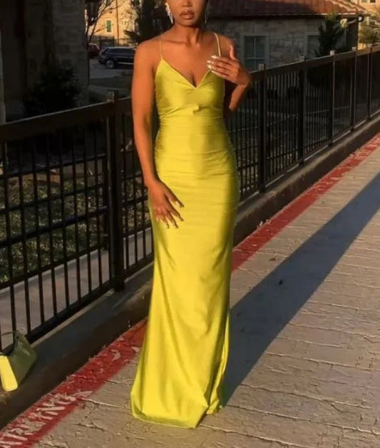 omberprom V Neck Backless Mermaid Long Prom Dress Sexy Party Dress Formal Dress Wholesale