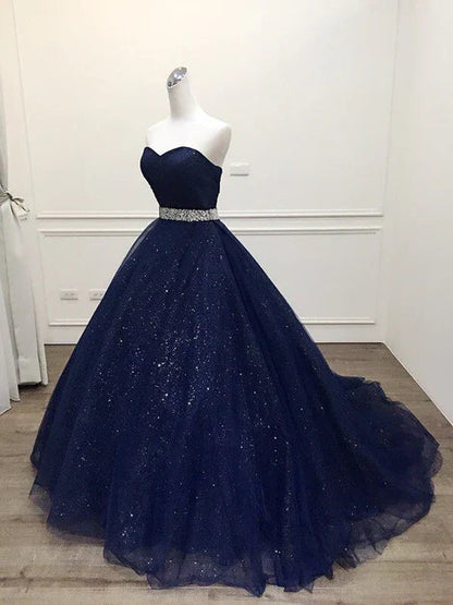 A-line Tulle Long Evening Gown Party Dress Sweet 16 Gown Off Shoulder Prom Dress Wholesale